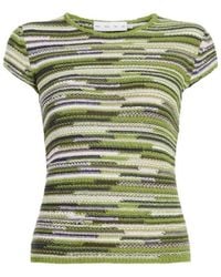 Proenza Schouler - Veya Knit Rib T-Shirt - Lyst