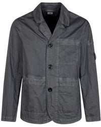 C.P. Company - Utility Button-Front Jacket - Lyst