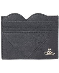 Vivienne Westwood - Heart Logo Card Holder Wallet - Lyst