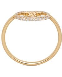 Celine - Maillon Triomphe Ring - Lyst