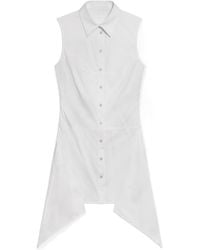 Helmut Lang - Bustier Shirt Dress - Lyst