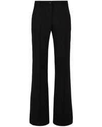 P.A.R.O.S.H. - Sequin Embellished Cropped Tailored Trousers - Lyst