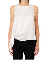 Liu Jo - Satin Top - Lyst