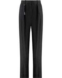 Elisabetta Franchi - Darts Gabardine Trousers - Lyst