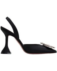 AMINA MUADDI - Rosie Sling Pointed-Toe High-Heeled Sandals - Lyst