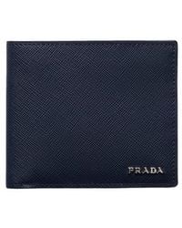 Prada - Saffiano Leather Wallet - Lyst