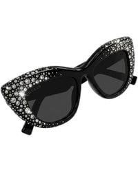 Gucci - Eyewear Cat Eye Frame Sunglasses - Lyst