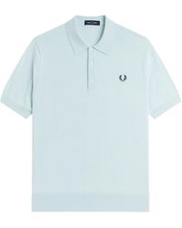 Fred Perry - Solid Color Polo Shirt - Lyst