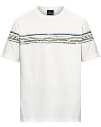 Paul Smith - Cotton T-Shirt With Print - Lyst