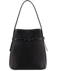TOTEME - Totême Logo Printed Bucket Bag - Lyst