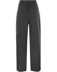 Fabiana Filippi - Straight-Leg Striped Trousers - Lyst