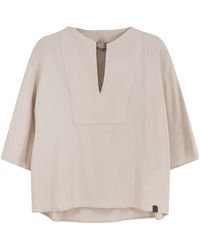 Max Mara - Sospiro V-Neck Top - Lyst