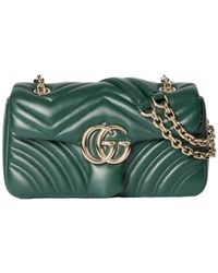 Gucci - Gg Marmont Quilted Small Shoulder Bag - Lyst