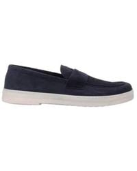 Prada - Logo-Detailed Slip-On Loafers - Lyst