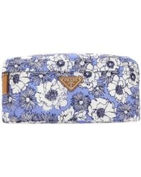 Prada - Floral-Print Belt Bag - Lyst