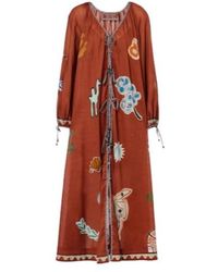 ALÉMAIS - X Lrnce Laurence Ramie And Cotton Maxi Dress - Lyst