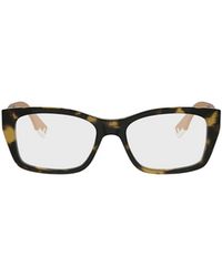 Fendi - Eyewear Rectangle Frame Glasses - Lyst