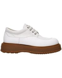 Hogan - Untraditional Logo Embossed Lace-Up Shoes - Lyst