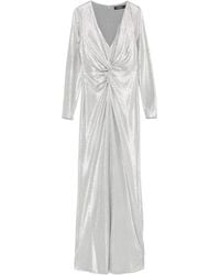 Ralph Lauren - Lauren Twist-Detailed Long-Sleeved Gown - Lyst