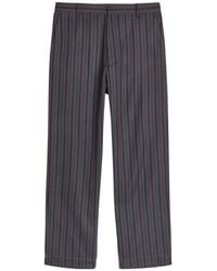 The Elder Statesman - Slacker Striped Trousers - Lyst