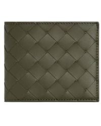 Bottega Veneta - Intrecciato Bi-Fold Wallet With Coin Purse - Lyst