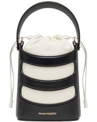 McQueen - The Rise Mini Bucket Bag - Lyst