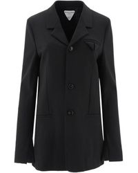 Bottega Veneta - Single-Breasted Blazer - Lyst