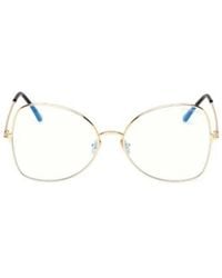 Tom Ford - Eyewear Geometric Frame Glasses - Lyst