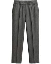 Peserico - Pleated Wool Casual Trousers - Lyst