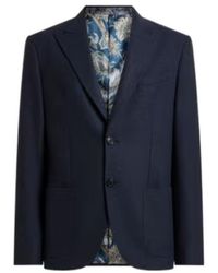Etro - Single-Breasted Jersey Jacket With Peak Lapels - Lyst