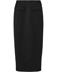TOTEME - Flap-Pocket Skirt - Lyst