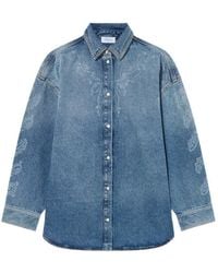Off-White c/o Virgil Abloh - Paisley Denim Lover Shirt Jacket - Lyst