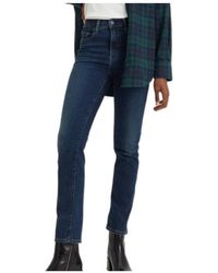 Levi's - 724 High-Rise Slim-Fit Jeans - Lyst