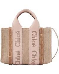 Chloé - Chlo Woody Mini Tote Bag - Lyst