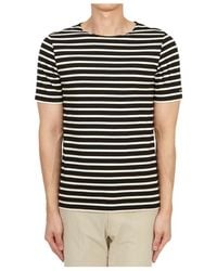 Saint James - Striped Short-Sleeved T-Shirt - Lyst