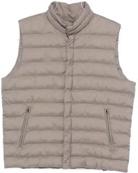 Herno - Zip Sleeveless Jacket - Lyst