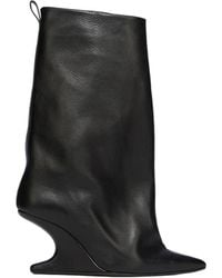 Rick Owens - Cantilever Sharp Flared Boots - Lyst