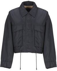 Weekend by Maxmara - Reversible Short Bomber Jacket - Lyst