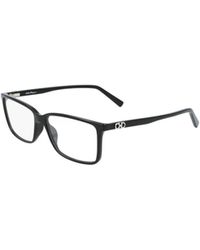 Ferragamo - Rectangle Acetate Glasses - Lyst
