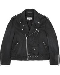 MM6 by Maison Margiela - Zip-Up Belted Jacket - Lyst