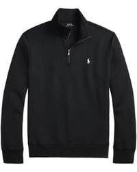 Polo Ralph Lauren - Quarter-Zip Logo Sweatshirt - Lyst