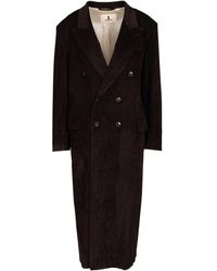 Barena - Double-Breasted Long Sleeved Coat - Lyst