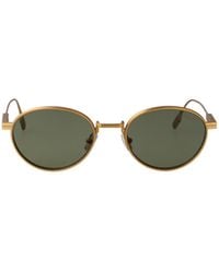 ZEGNA - Oval Frame Sunglasses - Lyst