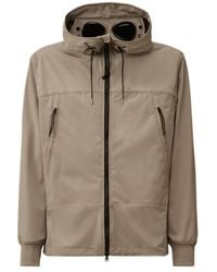 C.P. Company - Goggle Hooded Zip-Up Jacket - Lyst