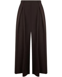 P.A.R.O.S.H. - Loose-Fitting Pleated Trousers - Lyst