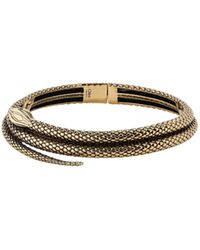 Chloé - Antique Snake-Shaped Bracelet - Lyst