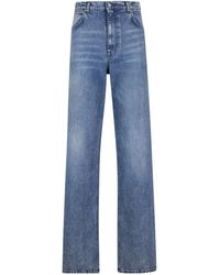 Re-hash - Waist Belt Loop Denim Jeans - Lyst