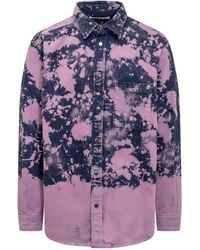DARKPARK - Printed Button-Down Shirt - Lyst