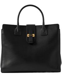 Nili Lotan - Lou Leather Tote Bag - Lyst