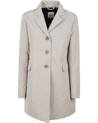 Aspesi - Single-Breasted Coat - Lyst